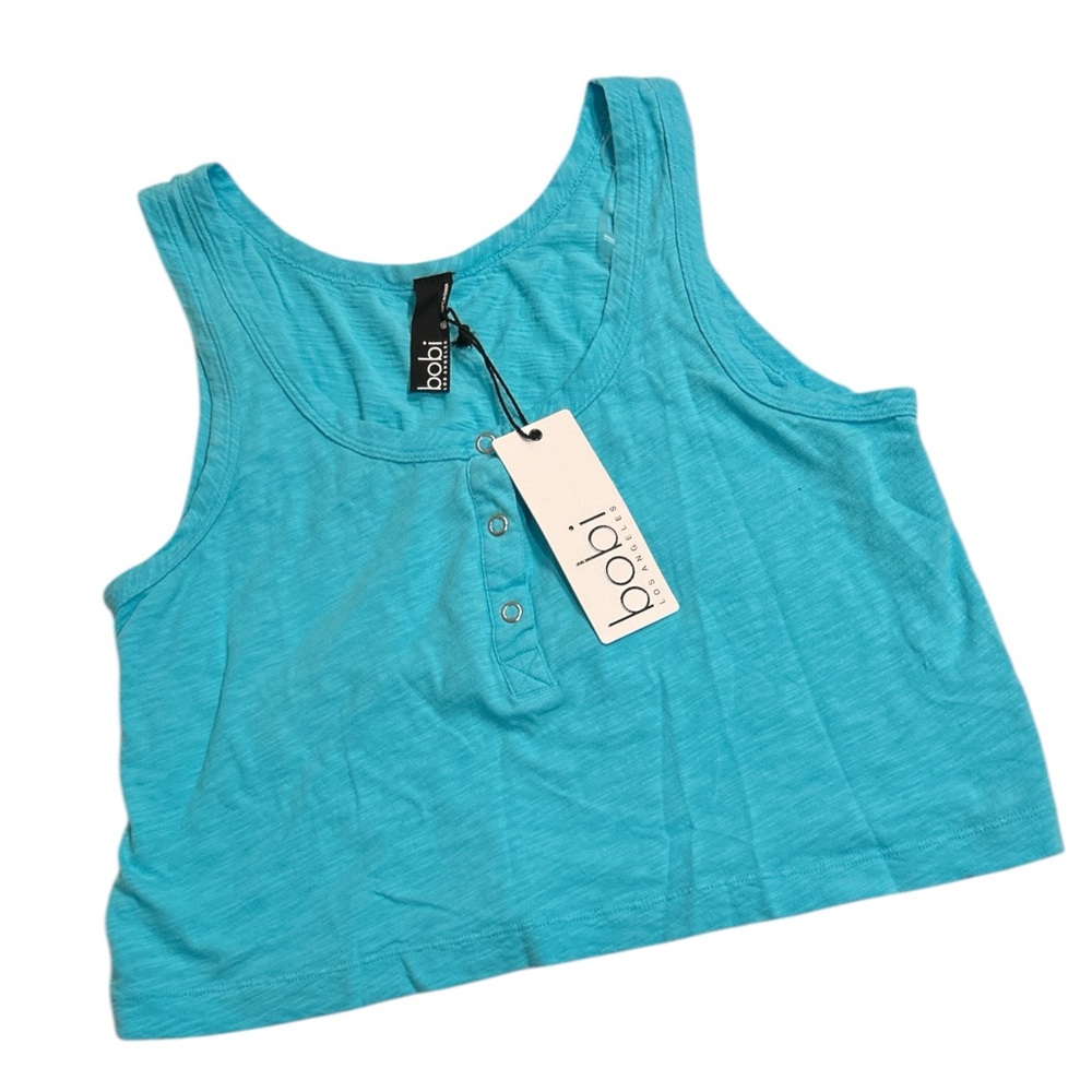 Tank Top Cropped Brand BoBi LosAngelas Size Medium